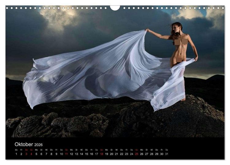 Produktbild: Landschaftsaktbilder Ibiza und Lanzarote (Wandkalender 2026 DIN A3 quer), CALVENDO Monatskalender