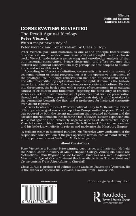Produktbild: Conservatism Revisited