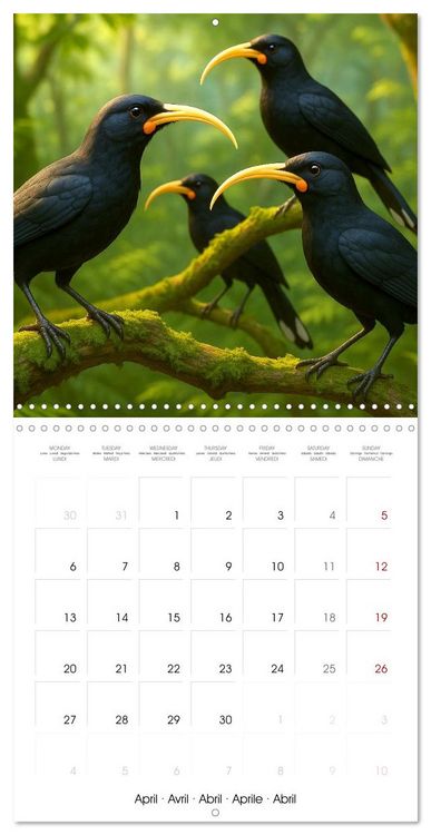 Produktbild: Species of the Past (Wall Calendar 2026 12 &times; 12 Inch) CALVENDO 12 Month Wall Calendar