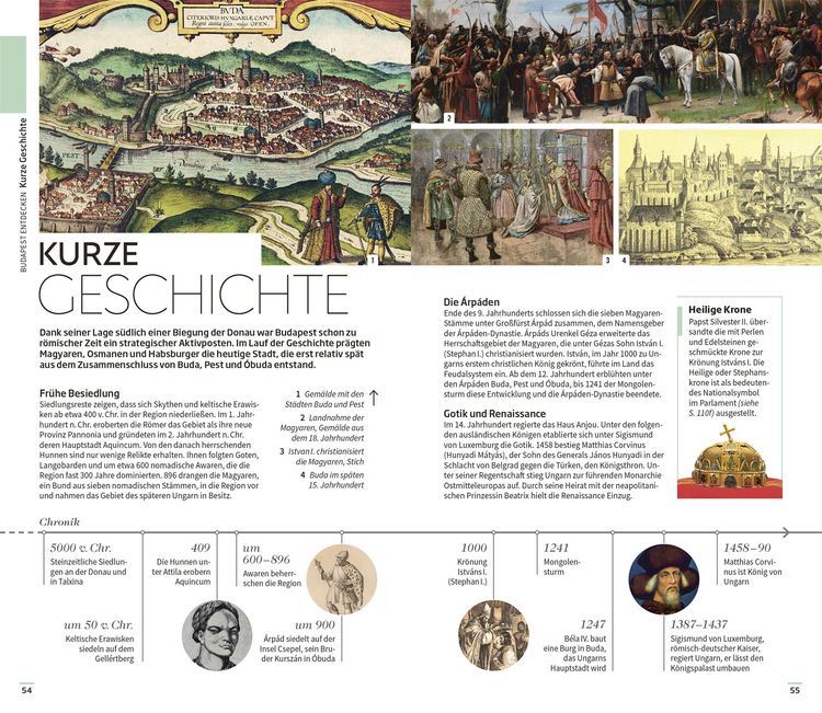Produktbild: Vis-&agrave;-Vis Reisef&uuml;hrer Budapest