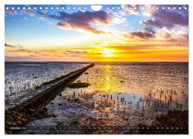 Produktbild: OSTFRIESLAND-LIEBE (Wandkalender 2026 DIN A4 quer), CALVENDO Monatskalender