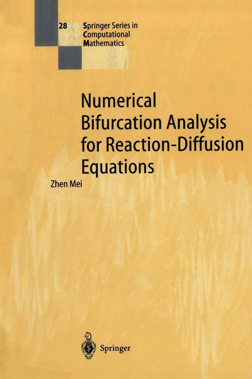 Produktbild: Numerical Bifurcation Analysis for Reaction-Diffusion Equations