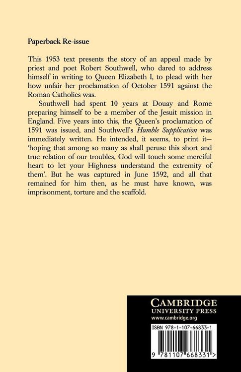 Produktbild: An Humble Supplication to Her Maiestie