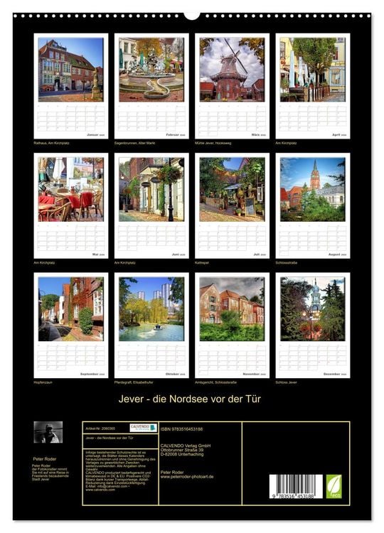 Produktbild: Jever - die Nordsee vor der T&uuml;r (hochwertiger Premium Wandkalender 2026 DIN A2 hoch), Kunstdruck in Hochglanz