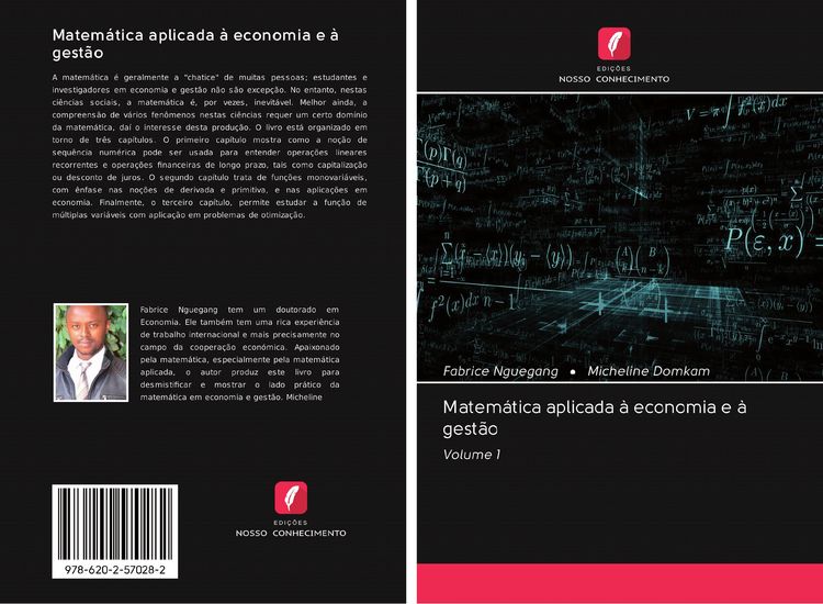 Produktbild: Matem&aacute;tica aplicada &agrave; economia e &agrave; gest&atilde;o