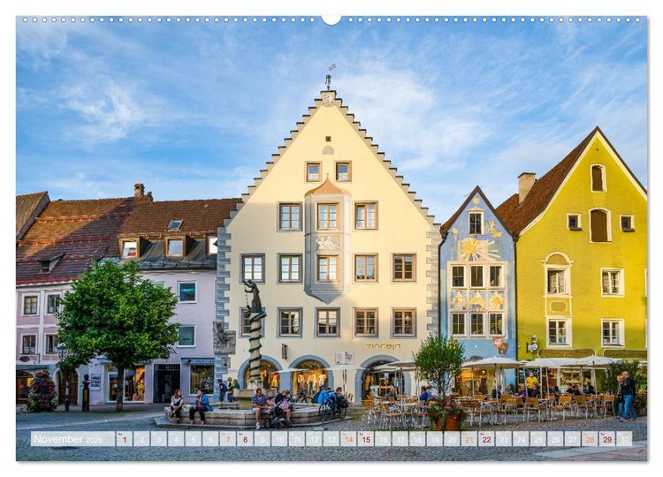 Produktbild: F&uuml;ssen Impressionen (Wandkalender 2026 DIN A2 quer), CALVENDO Monatskalender