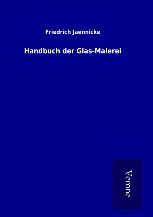 Produktbild: Handbuch der Glas-Malerei