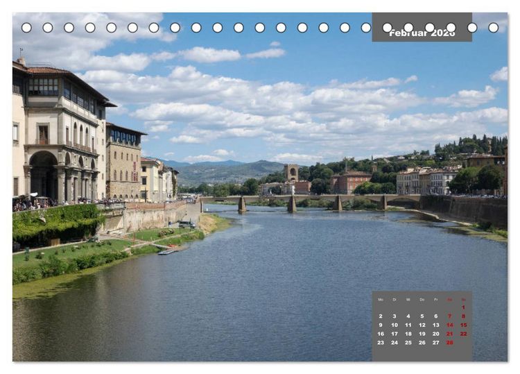 Produktbild: Toskana - eine der sch&ouml;nsten Regionen Italiens (Tischkalender 2026 DIN A5 quer), CALVENDO Monatskalender