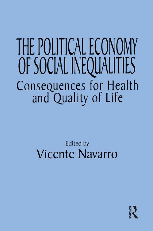 Produktbild: The Political Economy of Social Inequalities