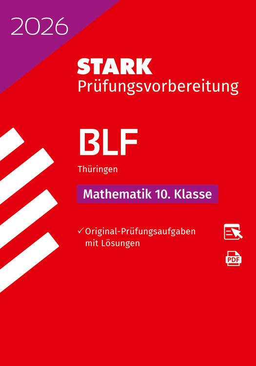Produktbild: STARK Mathematik 10. Klasse - BLF Gymnasium 2026 Thüringen - Prüfungsvorbereitung