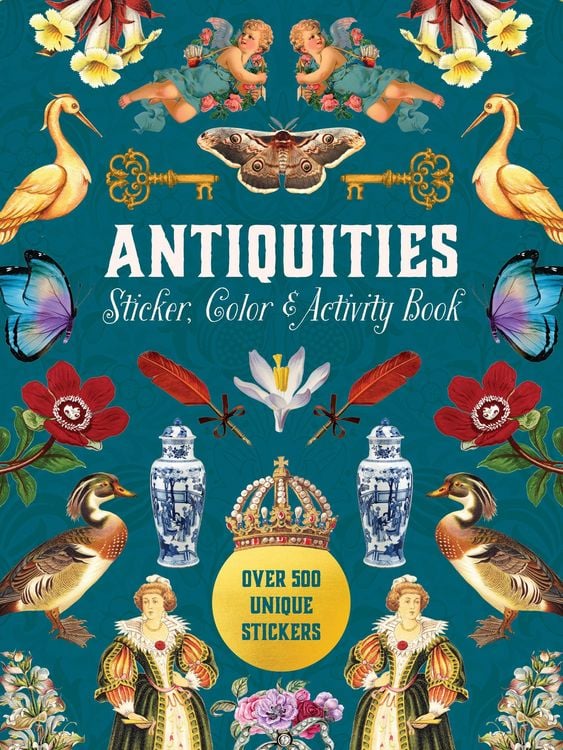 Produktbild: Antiquities Sticker, Color & Activity Book