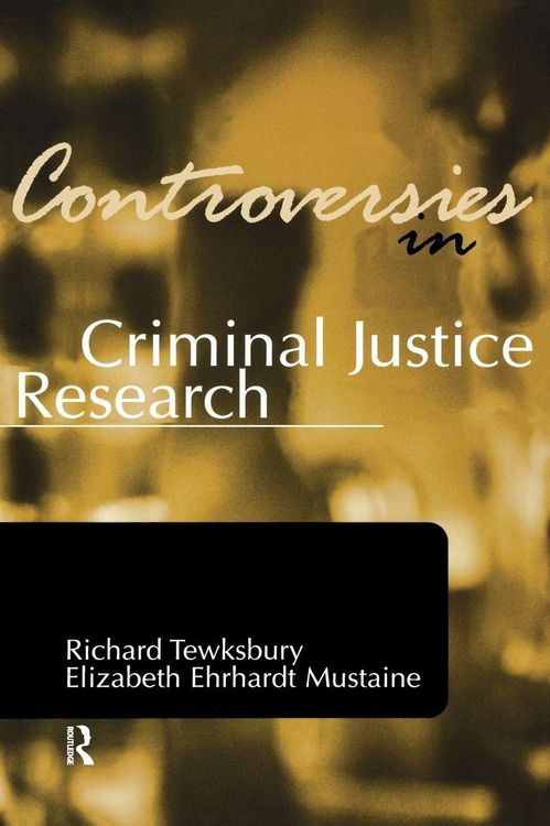 Produktbild: Controversies in Criminal Justice Research