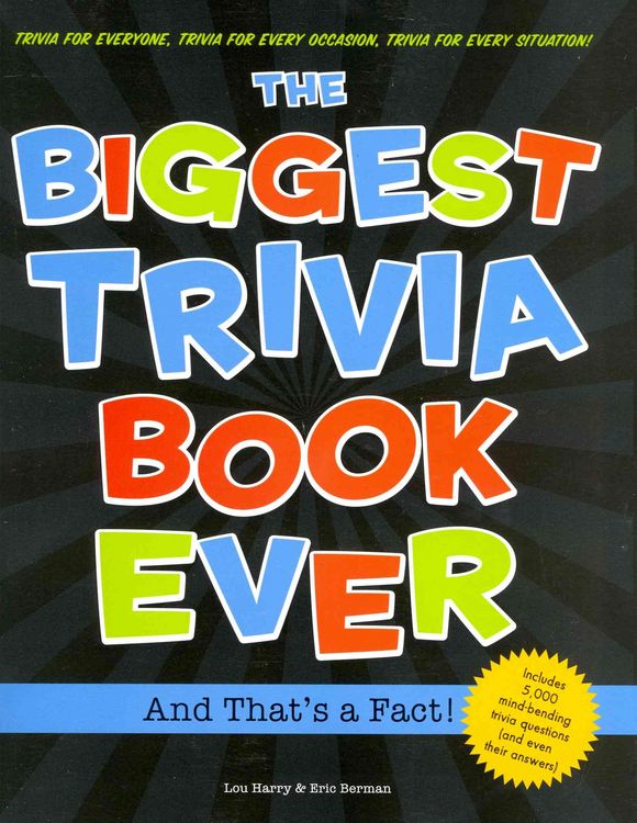 Produktbild: Owsley, A: Biggest Trivia Book Ever