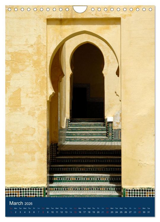 Produktbild: Oriental Doors (Wall Calendar 2026 DIN A4 portrait), CALVENDO 12 Month Wall Calendar