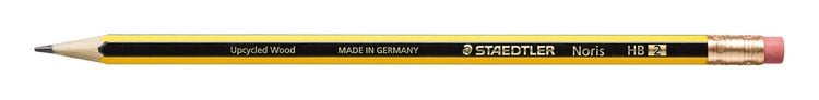 Produktbild: STAEDTLER Bleistift NORIS mit Radiertip H&auml;rte 2
