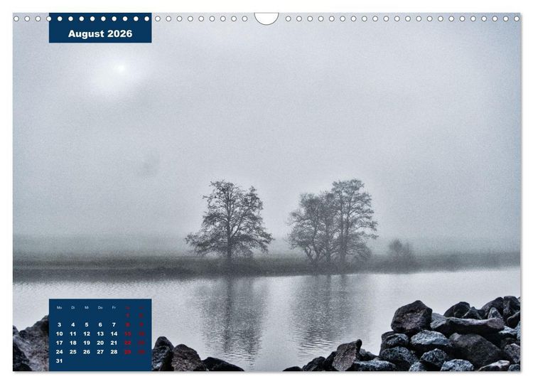 Produktbild: Winterstimmungen in Deutschland (Wandkalender 2026 DIN A3 quer), CALVENDO Monatskalender