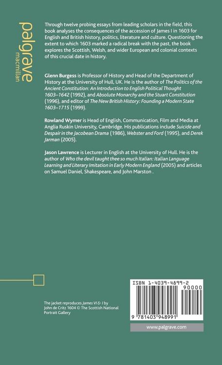 Produktbild: The Accession of James I