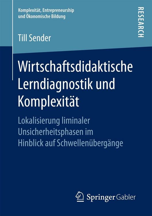 Produktbild: Wirtschaftsdidaktische Lerndiagnostik und Komplexit&auml;t