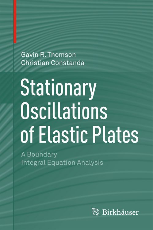 Produktbild: Stationary Oscillations of Elastic Plates