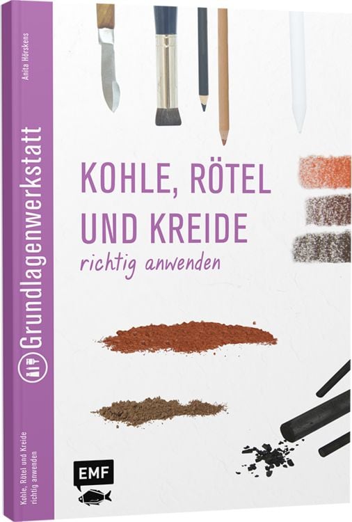 Grundlagenwerkstatt: Zeichenkohle, Rötel und Kreide richtig anwenden