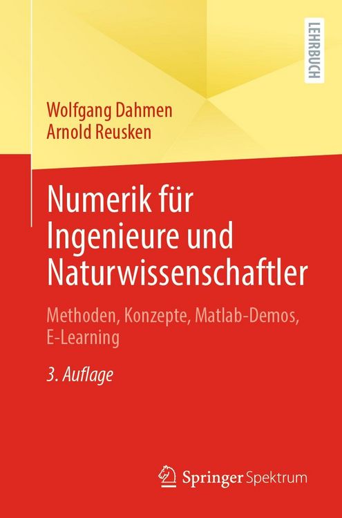Produktbild: Numerik f&uuml;r Ingenieure und Naturwissenschaftler