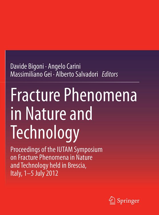 Produktbild: Fracture Phenomena in Nature and Technology
