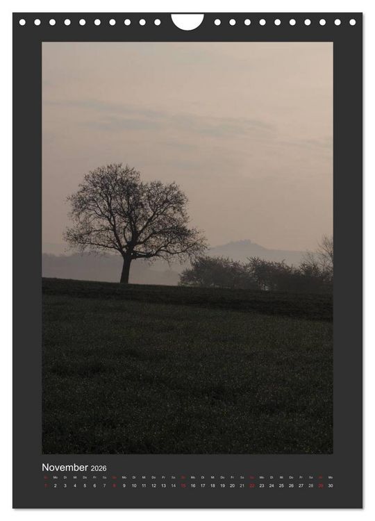 Produktbild: Odenwald - Impressionen einer Landschaft (Wandkalender 2026 DIN A4 hoch), CALVENDO Monatskalender