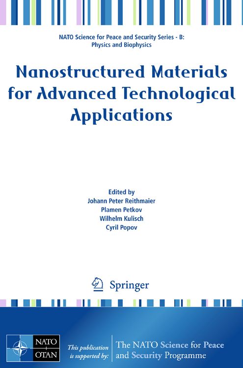 Produktbild: Nanostructured Materials for Advanced Technological Applications