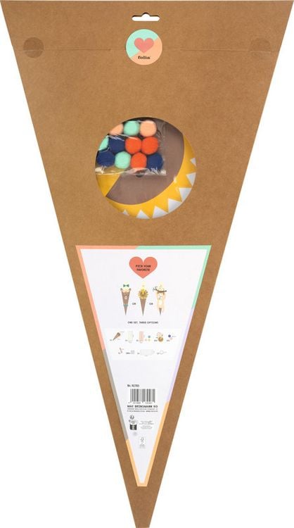 Produktbild: Folia Schult&uuml;te Bastelset SAFARI SCHOOL, 1 St&uuml;ck
