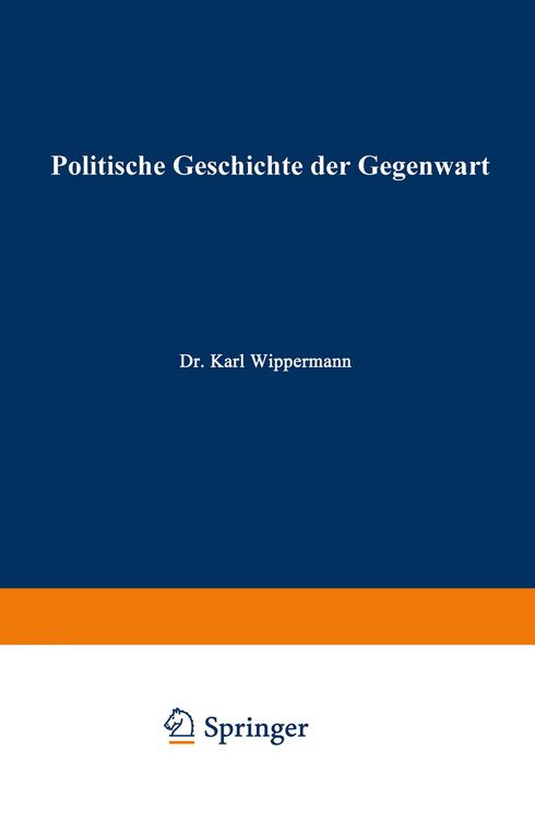 Produktbild: Politische Geschichte der Gegenwart