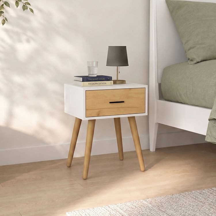 Produktbild: Nachttisch mit Schublade 45x30x56 cm Singol L