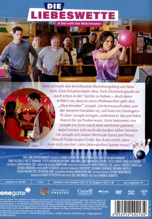Produktbild: Die Liebeswette - A Bet with the Matchmaker