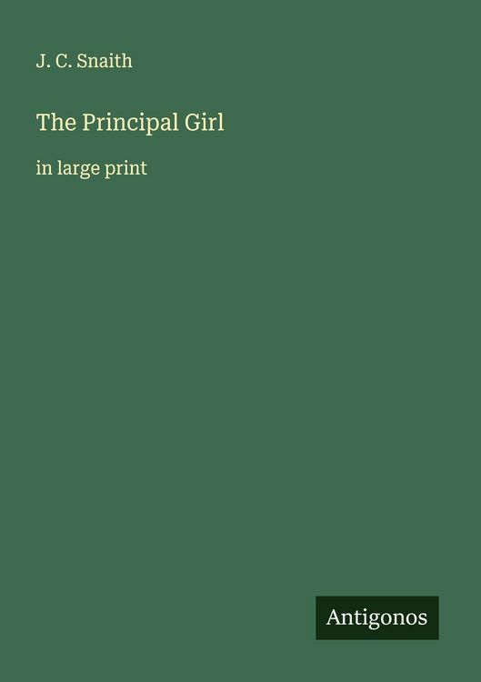 Produktbild: The Principal Girl