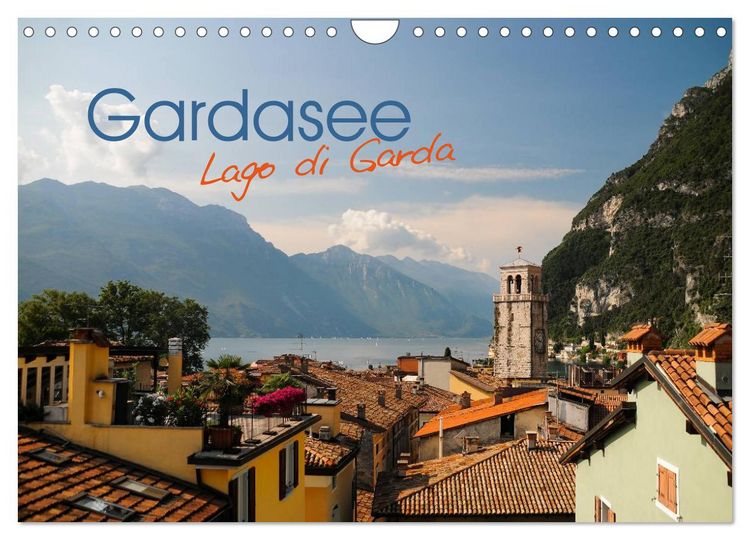 Produktbild: Gardasee. Lago di Garda (Wandkalender 2026 DIN A4 quer), CALVENDO Monatskalender