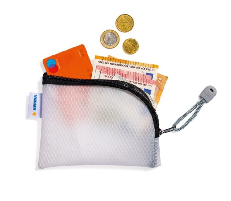 Produktbild: Herma Universaltasche A7 14x10cm schwarz