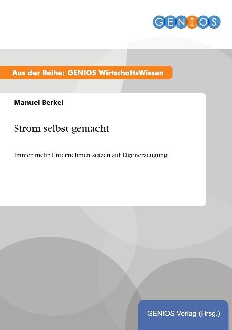 Produktbild: Strom selbst gemacht