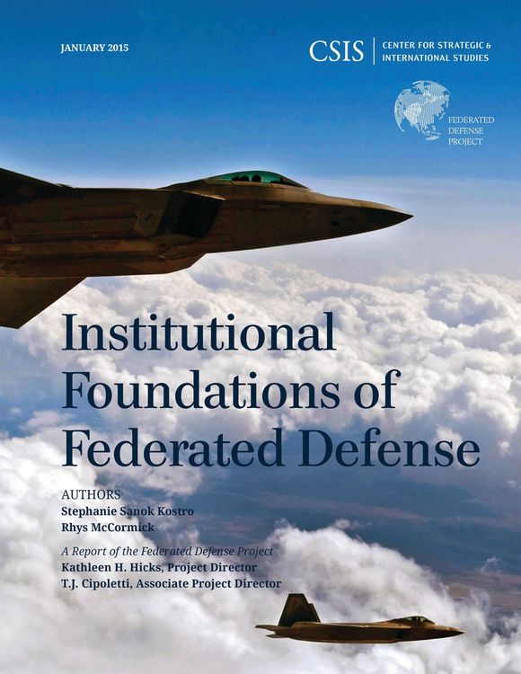 Produktbild: Institutional Foundations of Federated Defense
