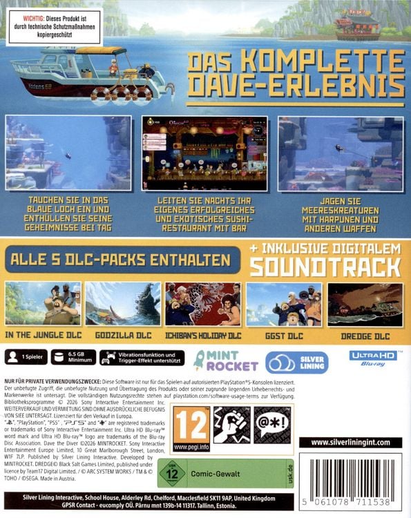 Produktbild: Dave the Diver (Complete Edition)