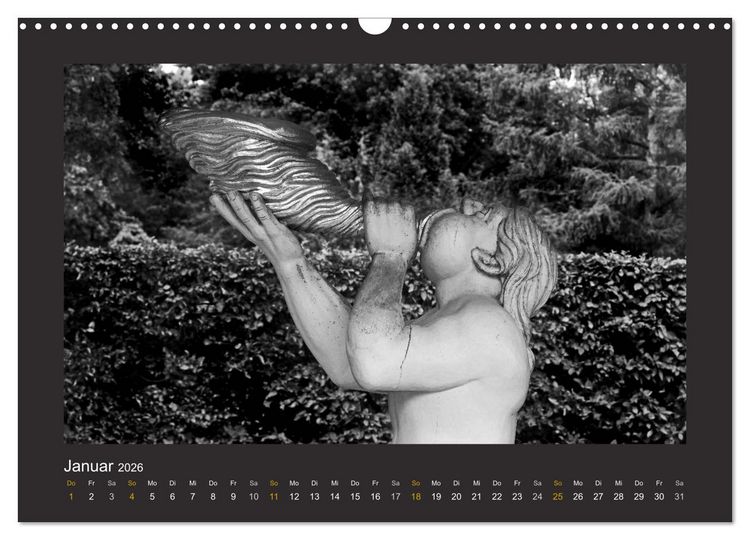 Produktbild: Dresdens stille Gesten (Wandkalender 2026 DIN A3 quer), CALVENDO Monatskalender