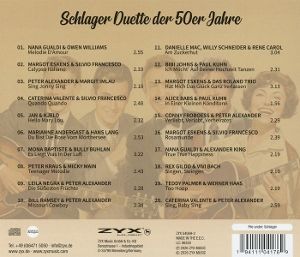 Produktbild: Schlager Duette Der 50er Jahre
