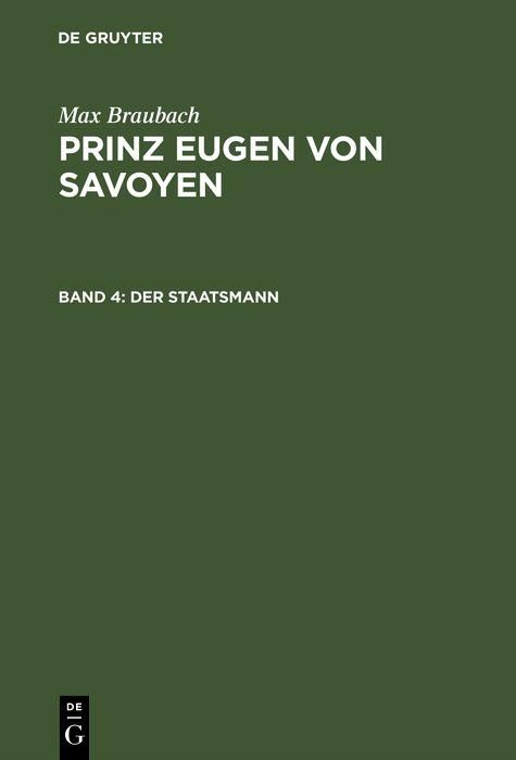 Produktbild: Der Staatsmann