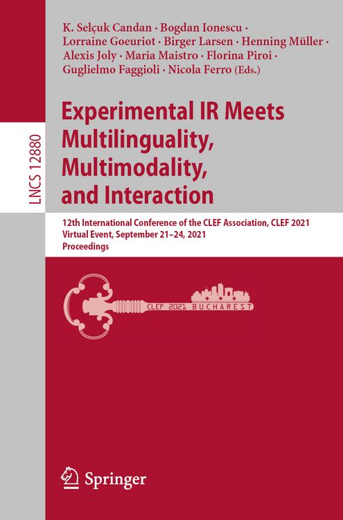 Produktbild: Experimental IR Meets Multilinguality, Multimodality, and Interaction