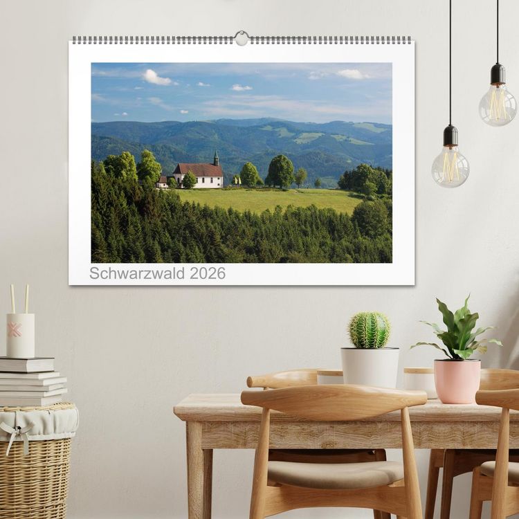 Produktbild: Schwarzwald 2026 (Wandkalender 2026 DIN A2 quer), CALVENDO Monatskalender