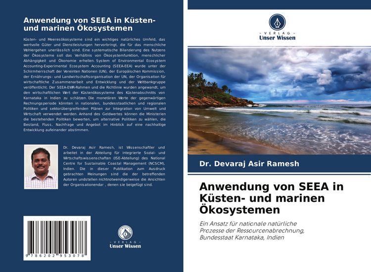 Produktbild: Anwendung von SEEA in K&uuml;sten- und marinen &Ouml;kosystemen
