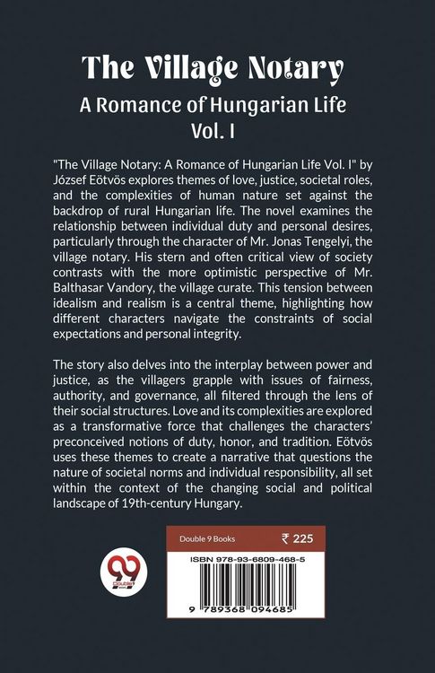 Produktbild: The Village Notary A Romance of Hungarian Life Vol. I