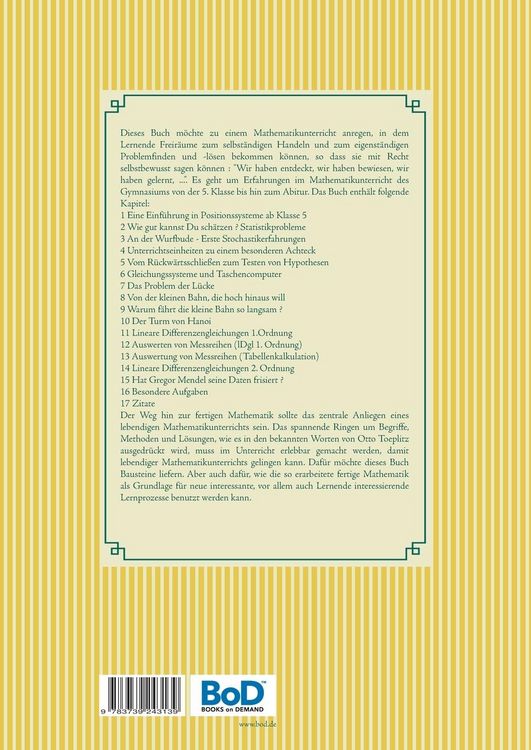Produktbild: Lebendiger Mathematikunterricht