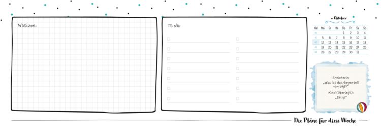 Produktbild: Der Kita-Tischkalender 2026/27