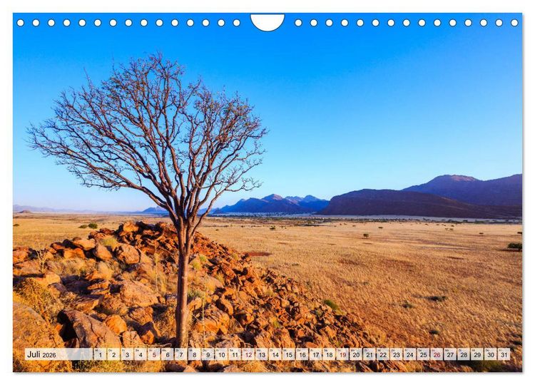 Produktbild: Namibia - Kunene (Wandkalender 2026 DIN A4 quer), CALVENDO Monatskalender