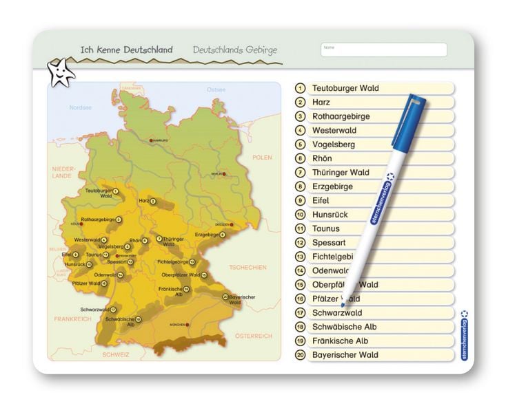 Produktbild: Ich kenne Deutschland - Deutschlands Gebirge