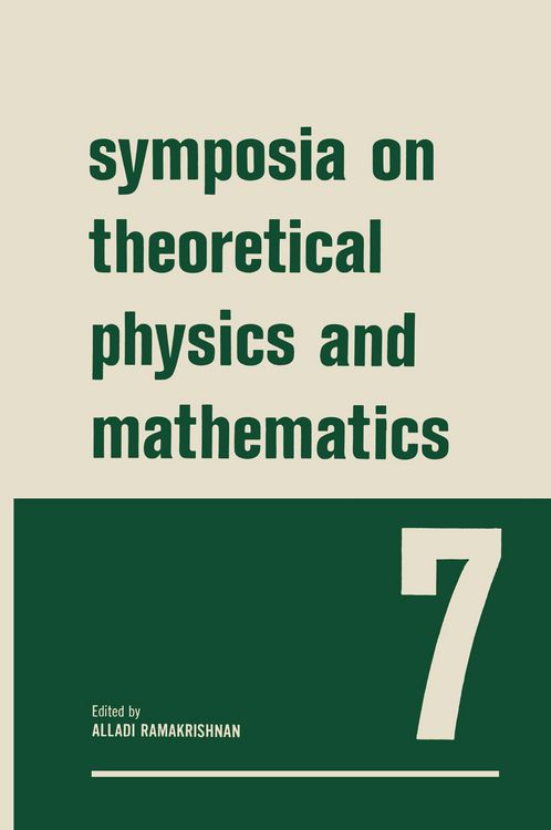 Produktbild: Symposia on Theoretical Physics and Mathematics